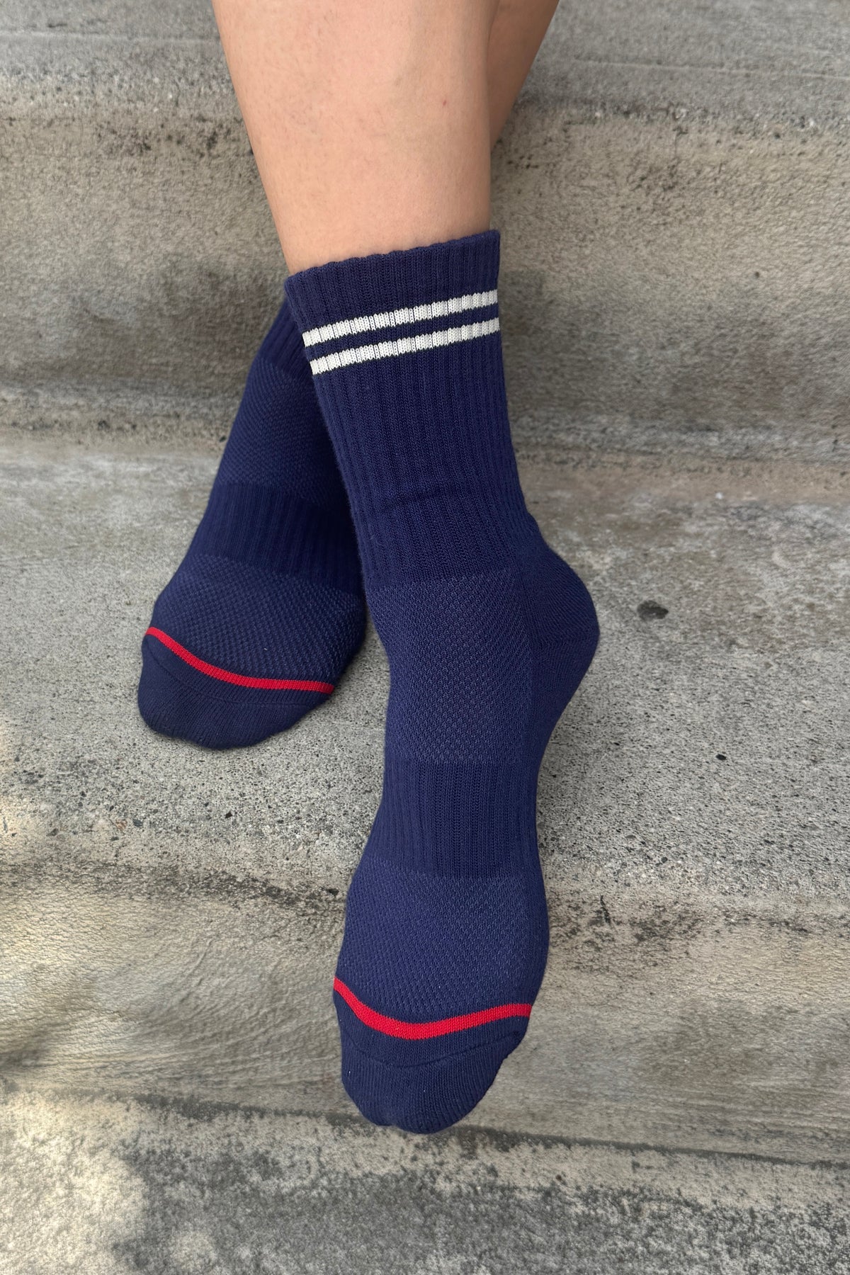 Boyfriend Sock - Navy