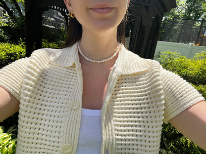 Freshwater Round Pearl Necklace