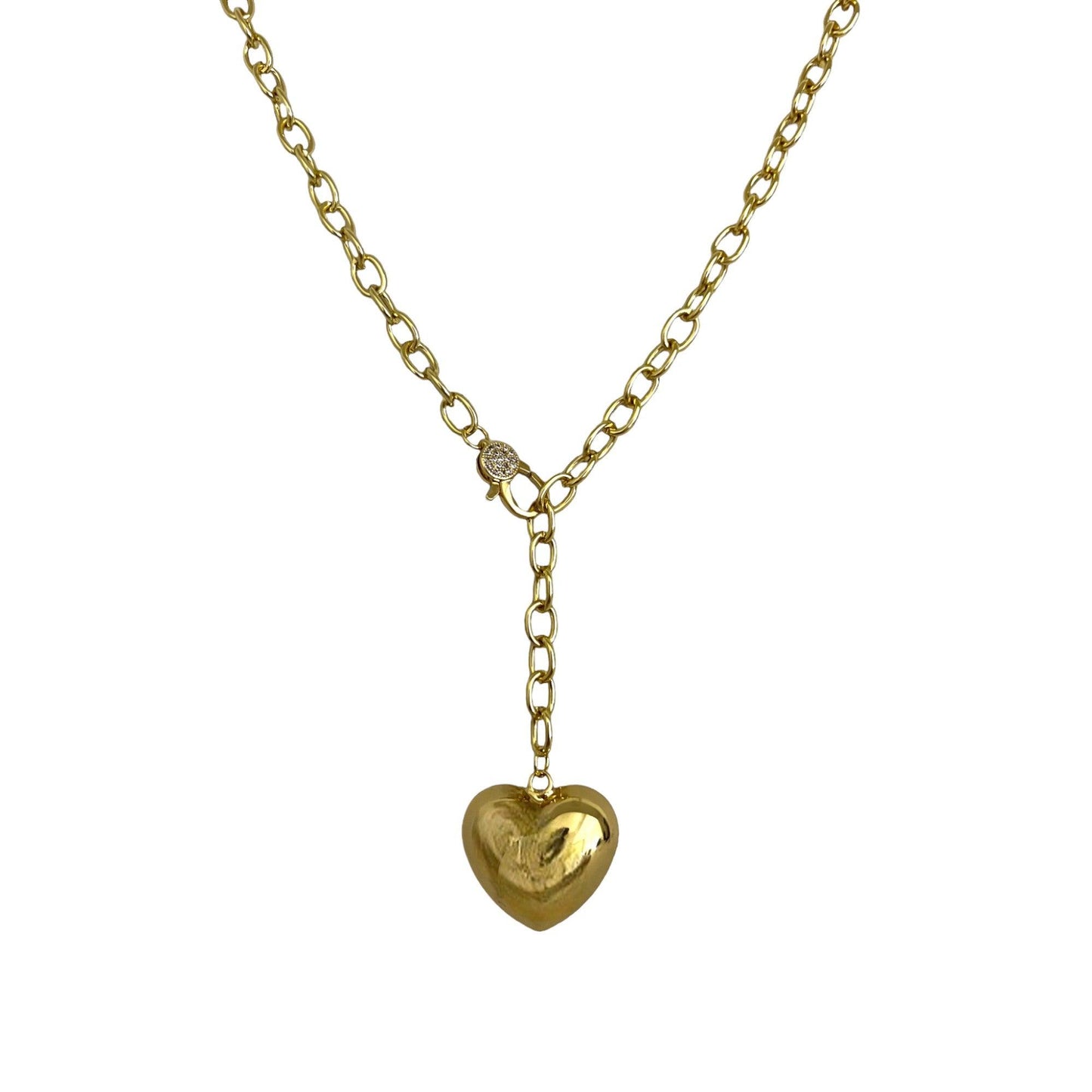 Puffy Heart Necklace