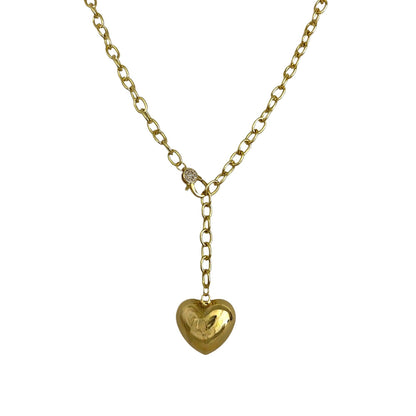 Puffy Heart Necklace