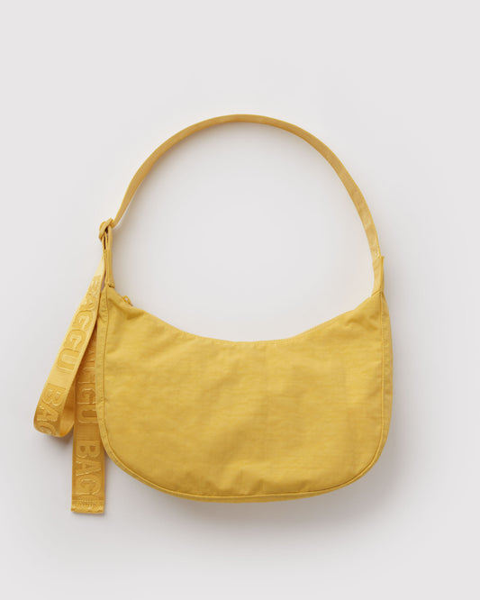Medium Nylon Crescent Bag - Sunflower