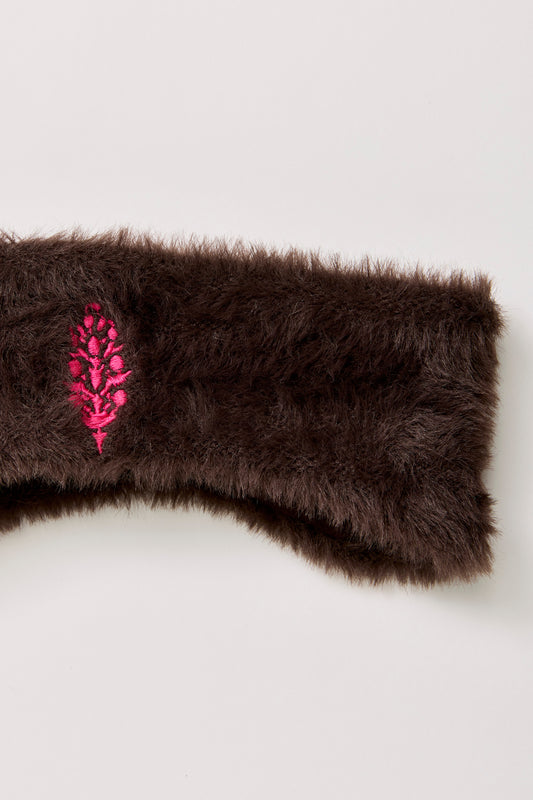 Slopeside Sherpa Ear Warmer - Chocolate