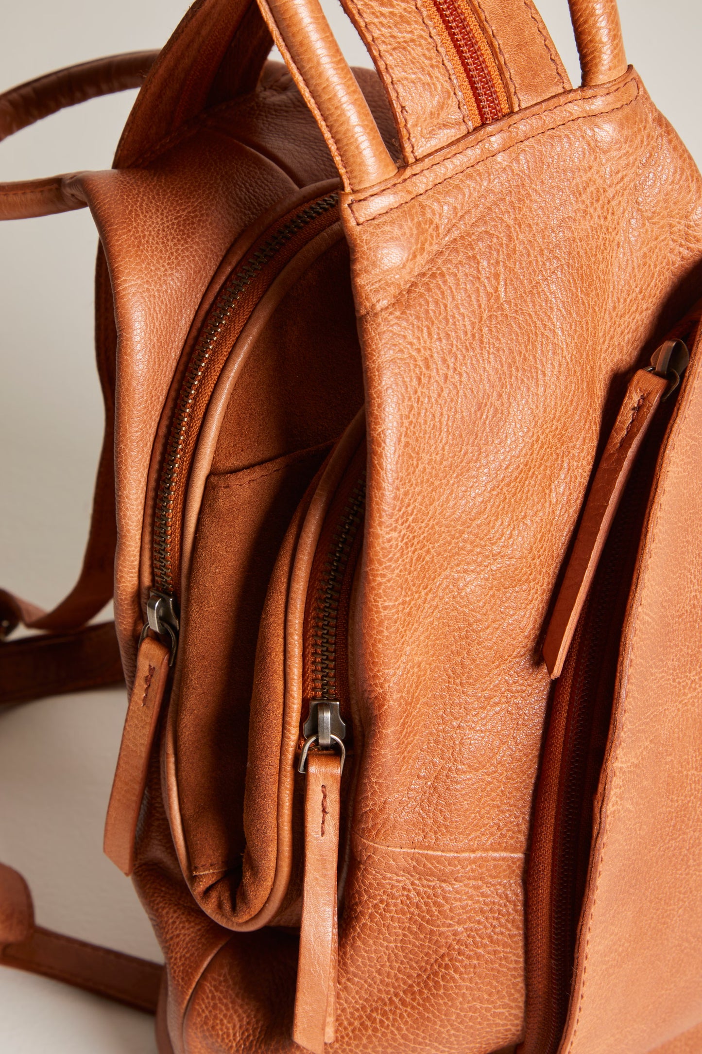 Soho Convertible Sling Bag in Distressed Brown