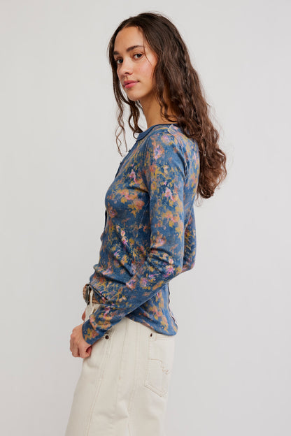 Jamie Printed Henley