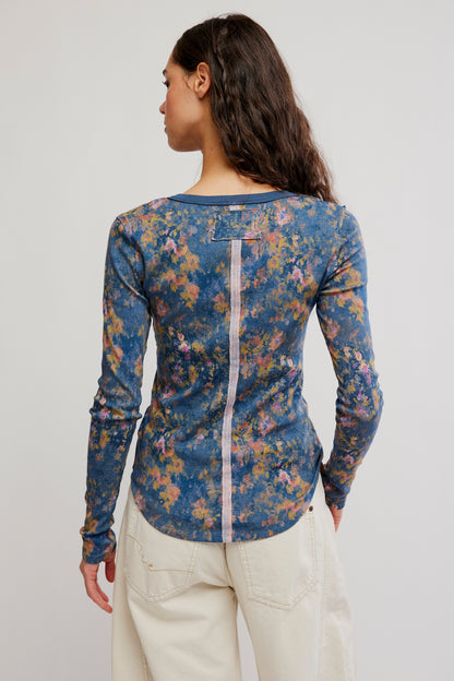 Jamie Printed Henley