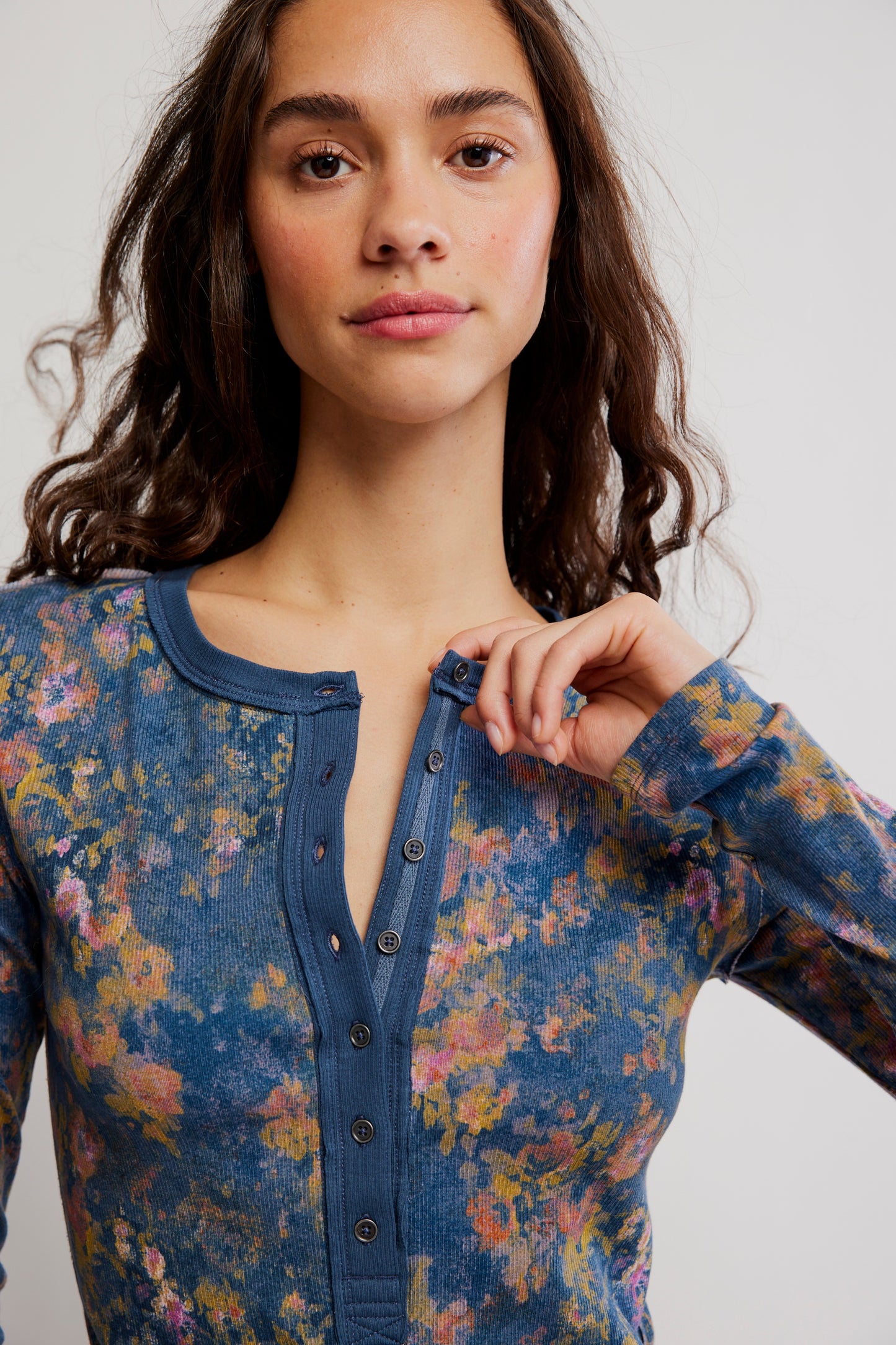 Jamie Printed Henley