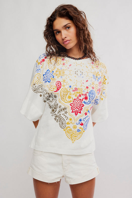 Heirloom Printed Tee