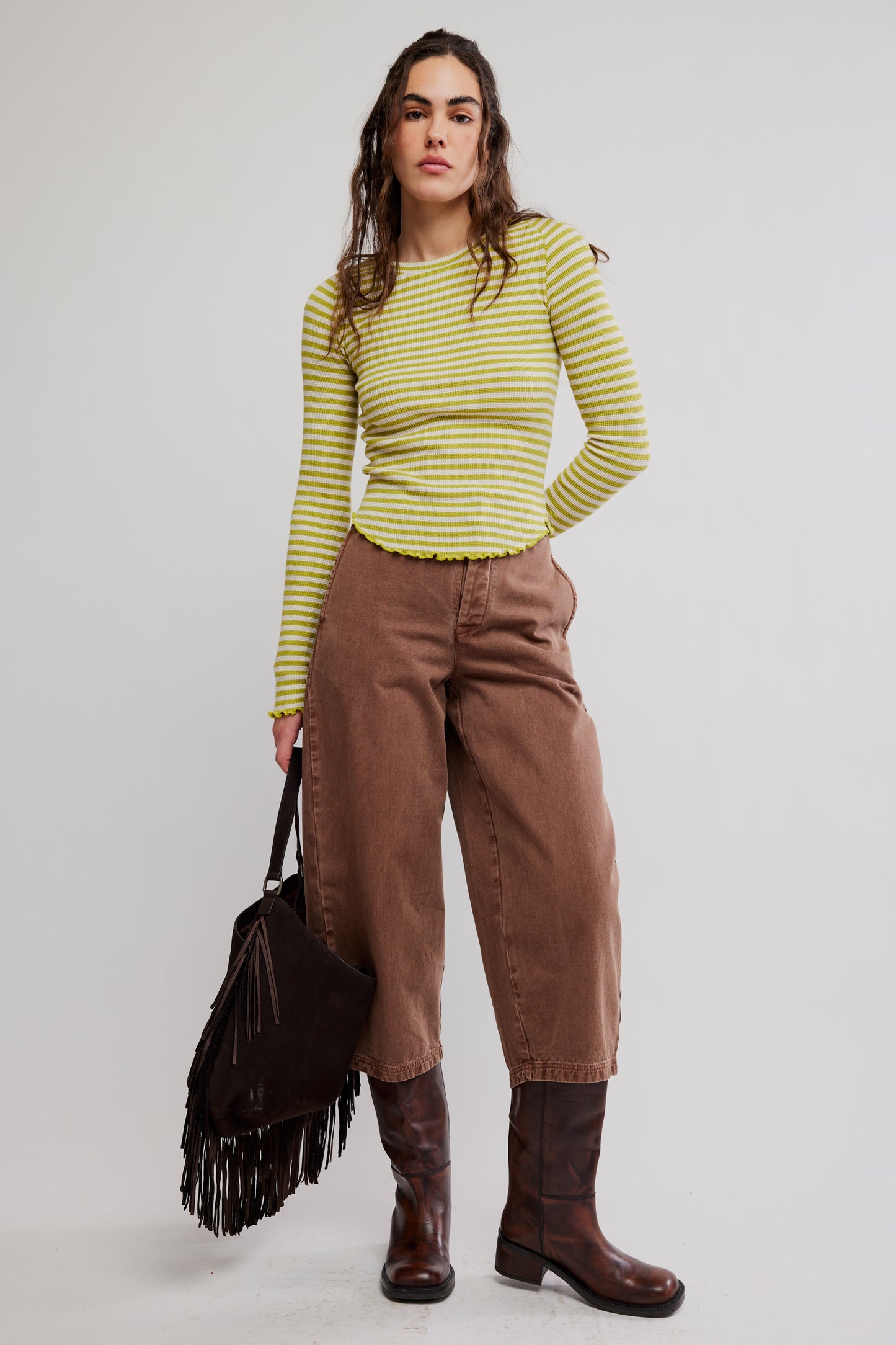 Easy Does It Striped Tee