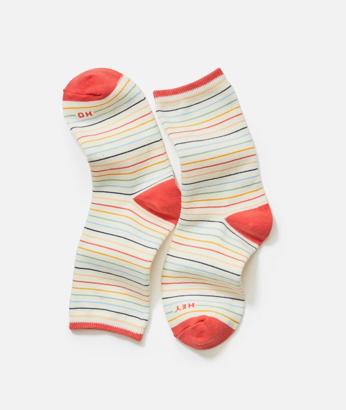 High Ankle Crew Sock