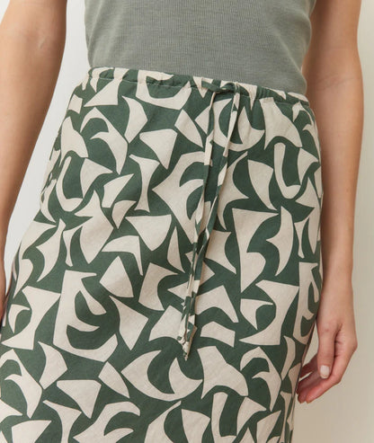 Avery Hemp Midi Skirt
