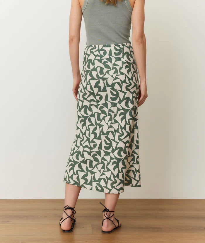Avery Hemp Midi Skirt