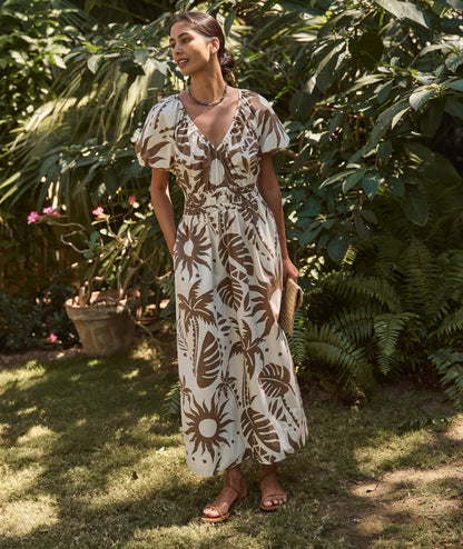 Emery Poplin Midi Dress