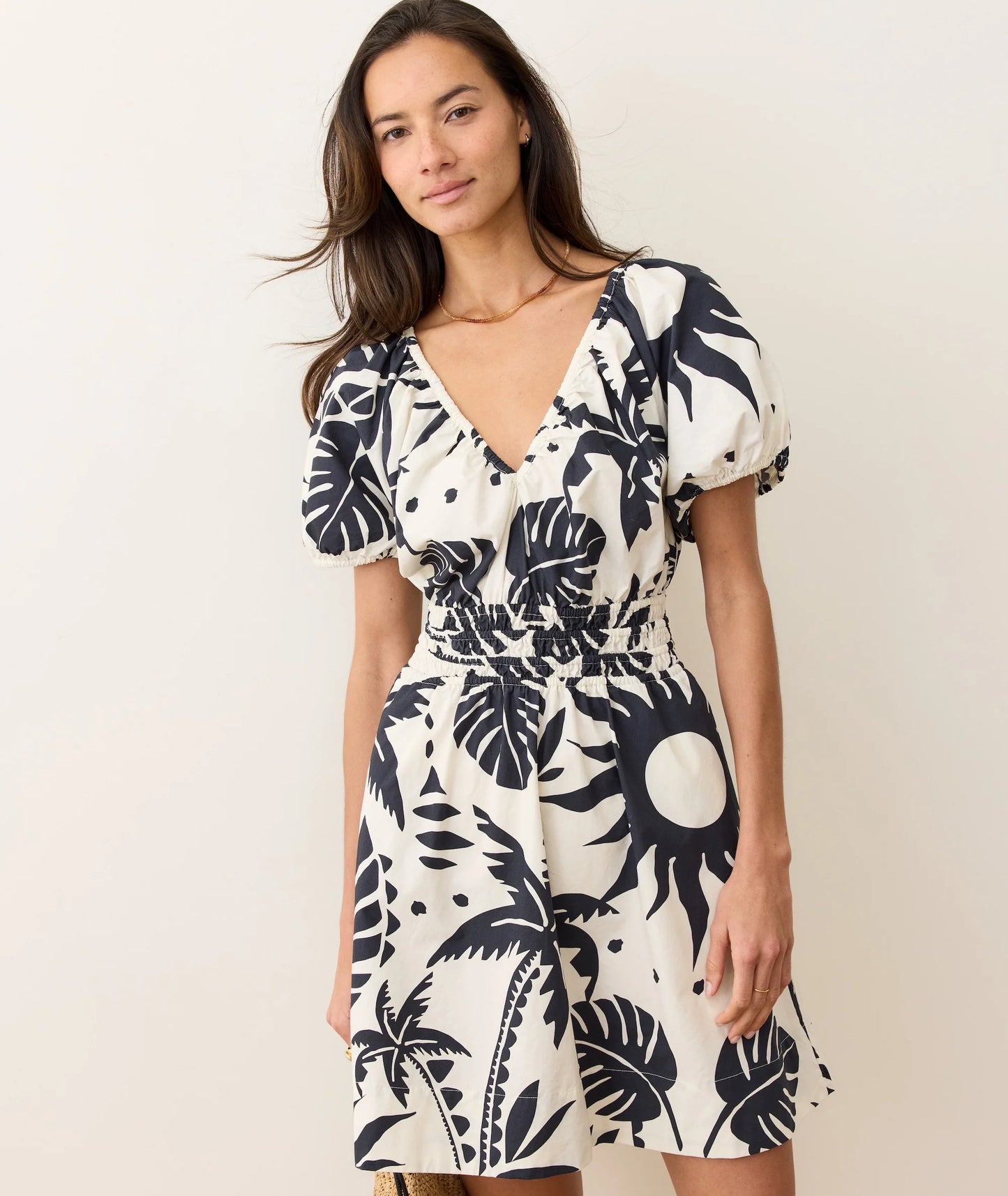 Emery Poplin Mini Dress