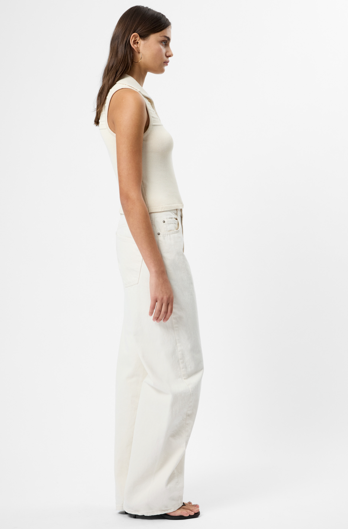 Nellis Open Stripe Halter Top