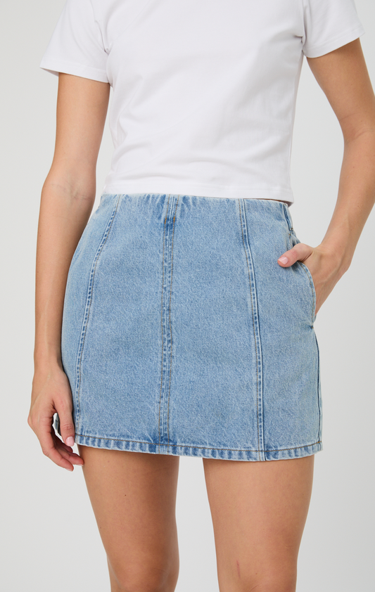 90s Denim Mini Skirt