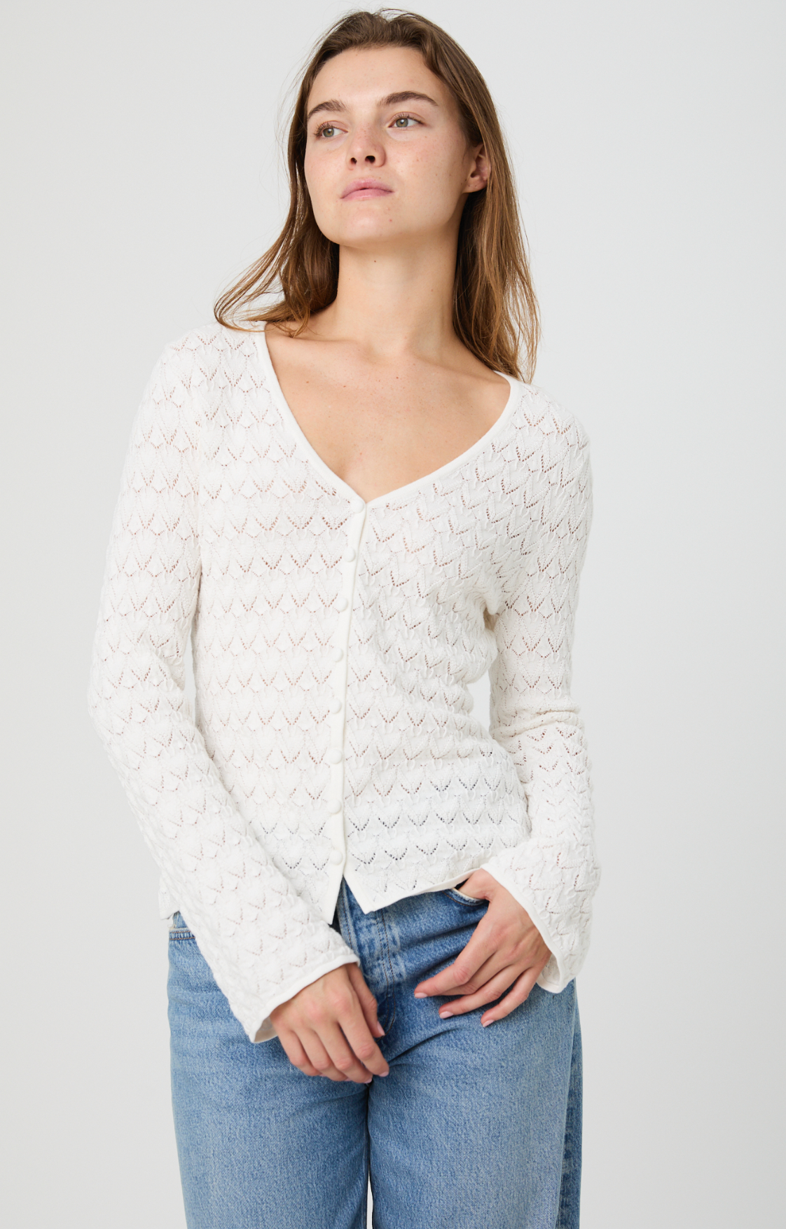Mozart Heartleaf Crochet Top