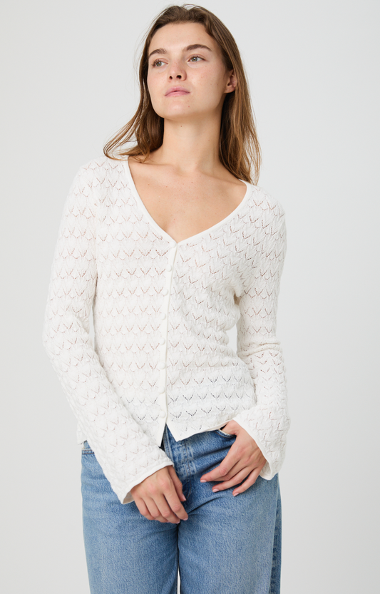 Mozart Heartleaf Crochet Top