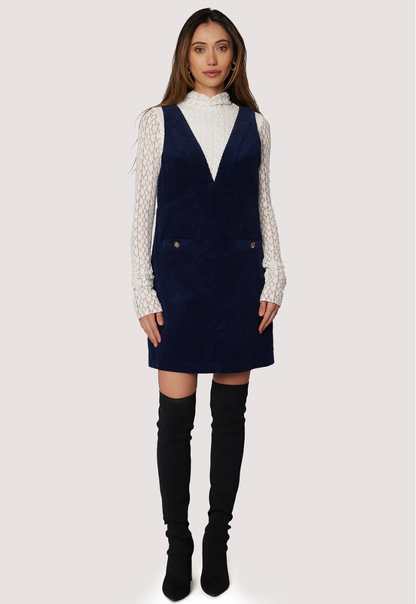 Twilight Allure V-Neck Mini Dress