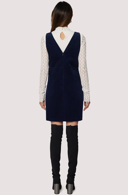 Twilight Allure V-Neck Mini Dress