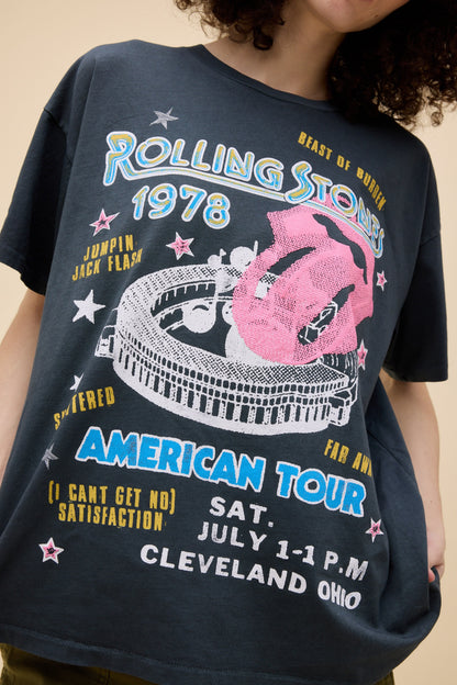 Rolling Stones 1978 American Tour Tee