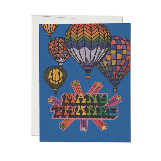 Hot Air Balloon Card