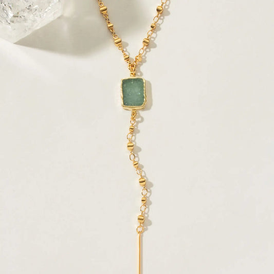 Eterno Amore Gemma Lariat Necklace