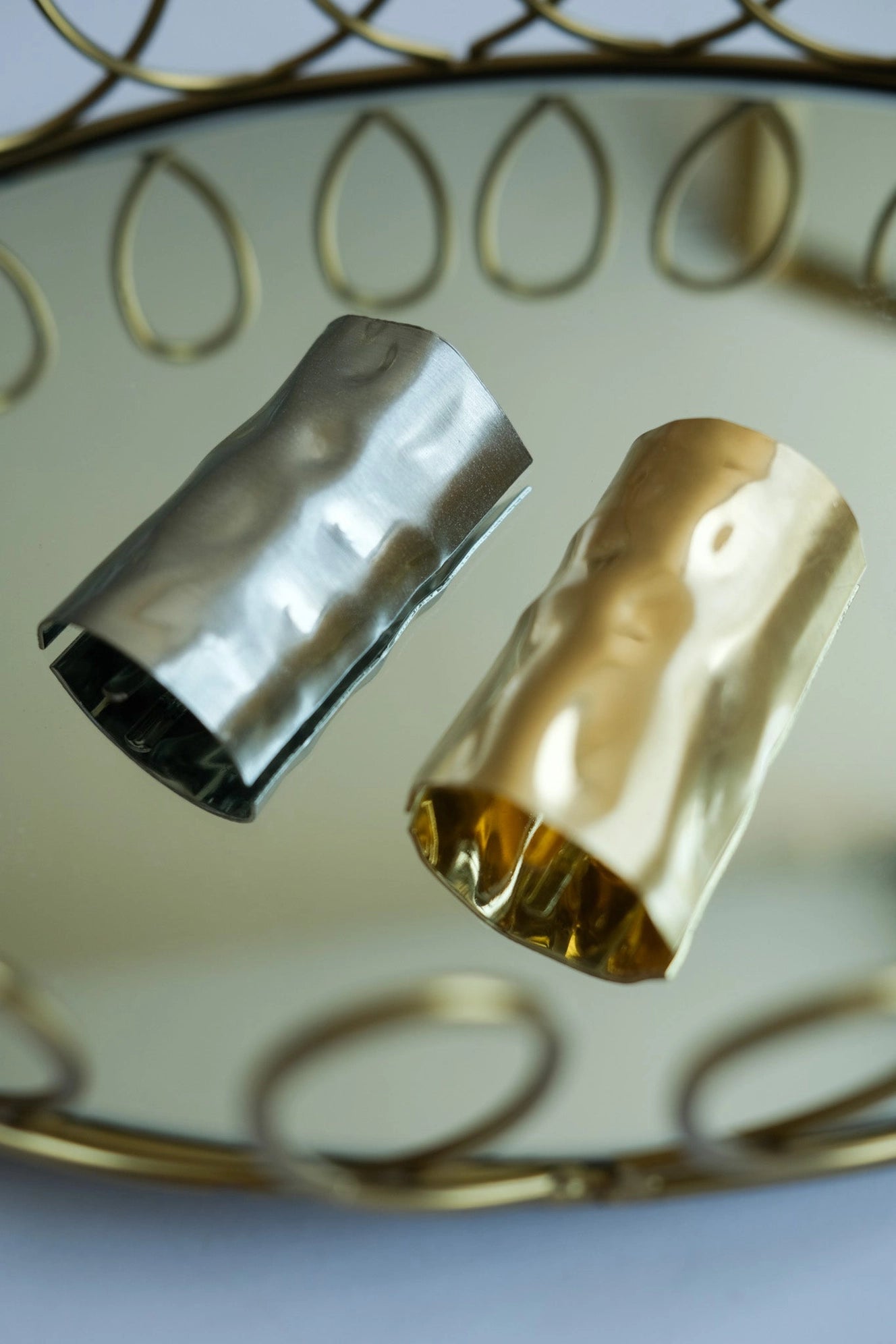 Oversized Ponytail Cuff (Gold + Silver)