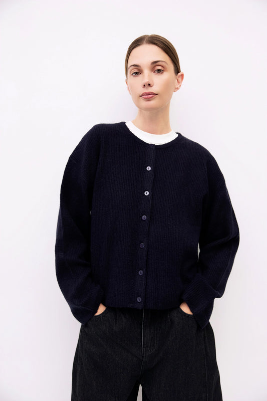 The Anabel Cardigan - Navy