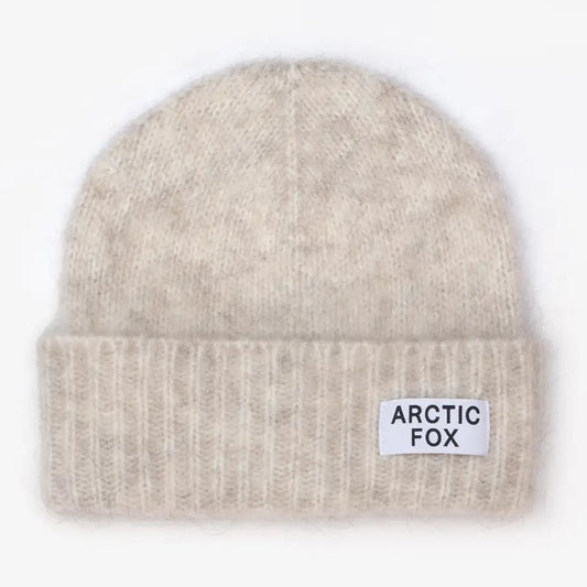 The Mohair Beanie - Alpine Ecru