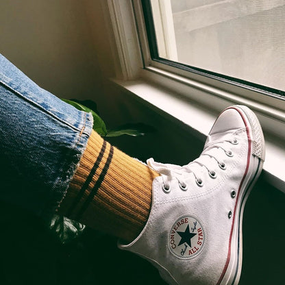 Boyfriend Socks in Biscotti