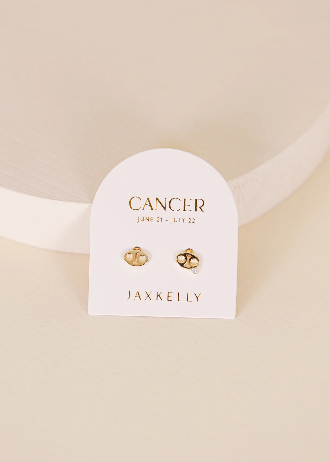 Zodiac Gold Earrings