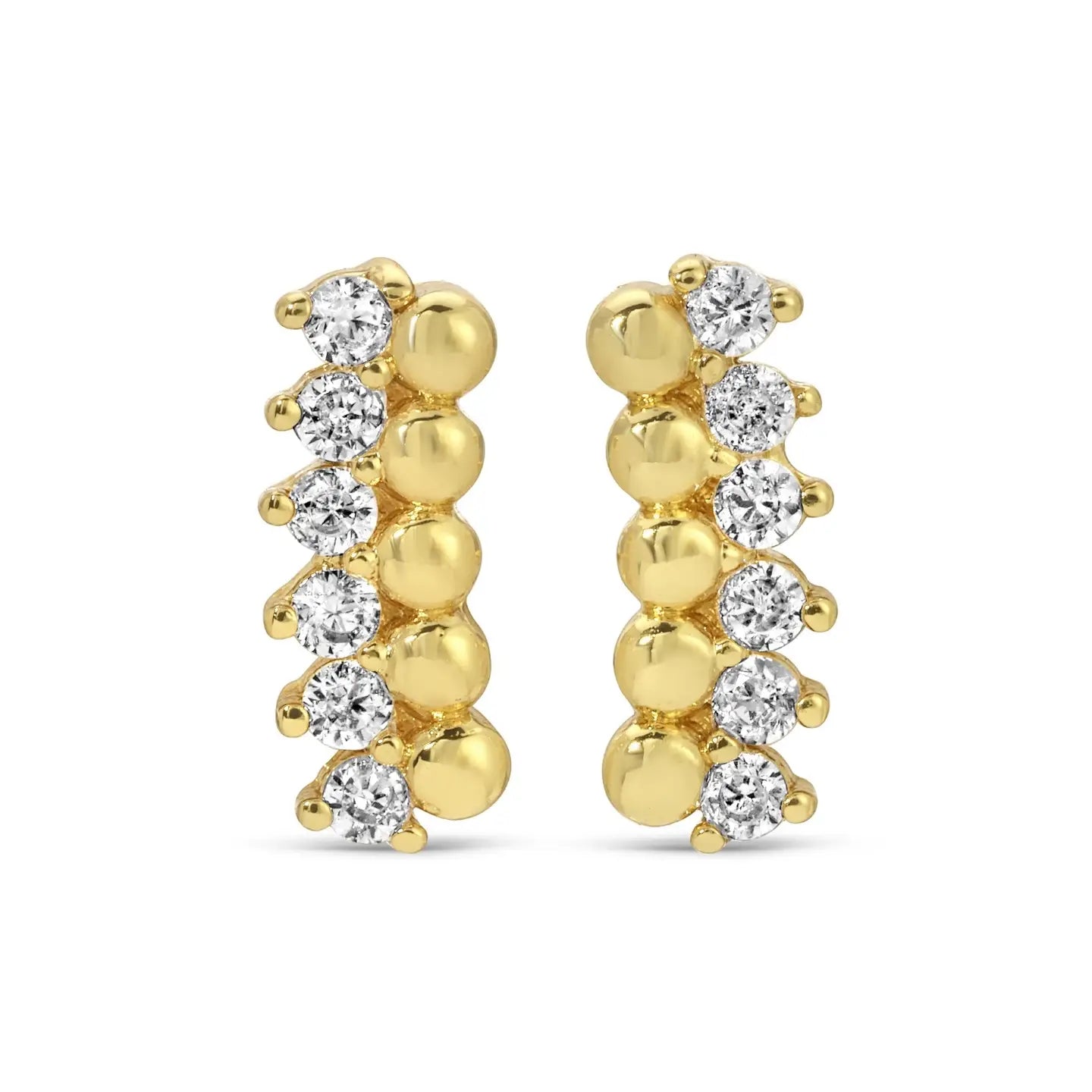Delicate Dots Cz Studs