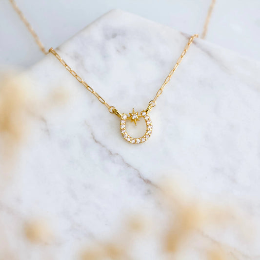 Lucky Horseshoe Necklace