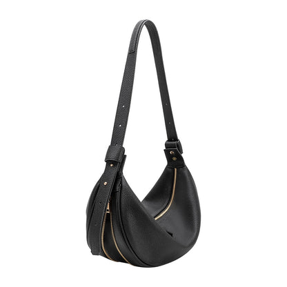 Hayden Black Recycled Vegan Crossbody Bag