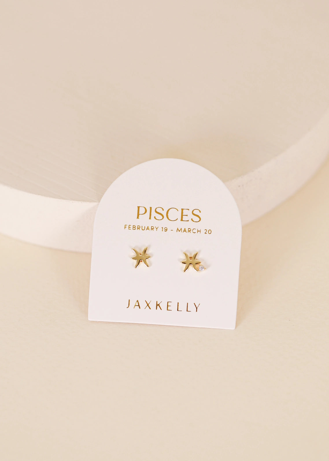 Zodiac Gold Earrings