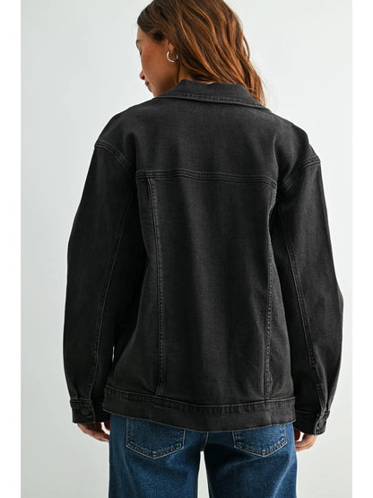 Oversized Boyfriend Denim Jacket