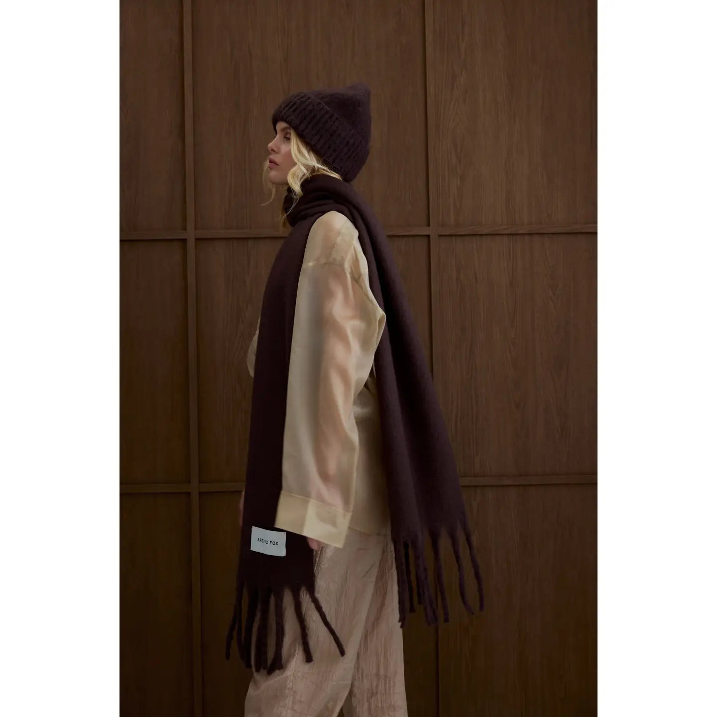 The Reykjavik Scarf - Ground Coffee