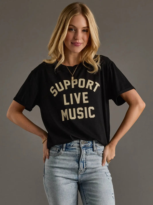 Support Live Music Tee