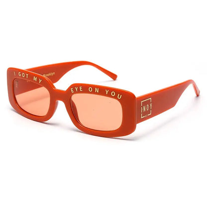 Free People X INDY / Orange Sunglasses