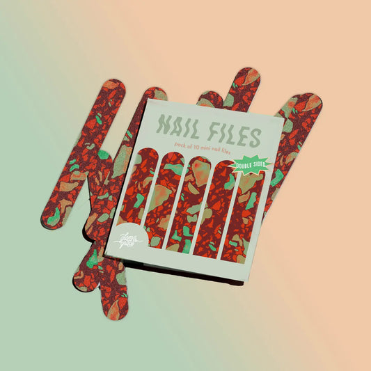 Holiday Terrazzo Nail Files
