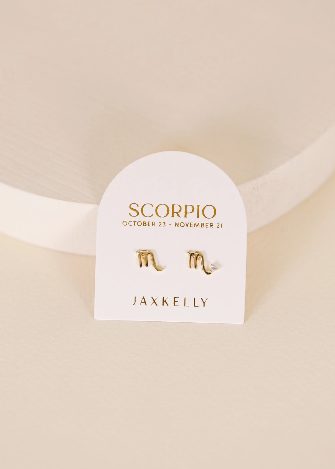 Zodiac Gold Earrings