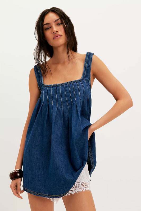 Katie Denim Tunic