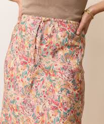 Avery Hemp Midi Skirt