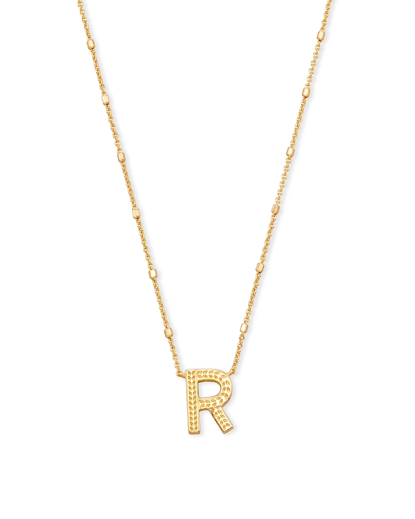 Letter Pendant Necklace