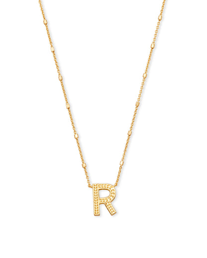 Letter Pendant Necklace