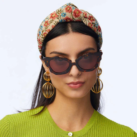 Tortoise Beverly Hills Cat-Eye Sunglasses