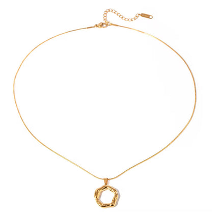 Organic Circle Necklace