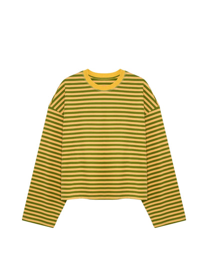 Striped Long Sleeve in Melon